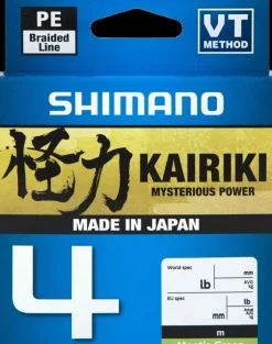 Shimano Kairiki 4 300m Mantis Green 0,06mm 4,4kg