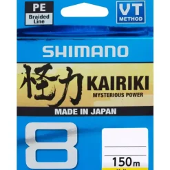Shimano Kairiki 8 150m Yellow 0,10mm 6,5kg