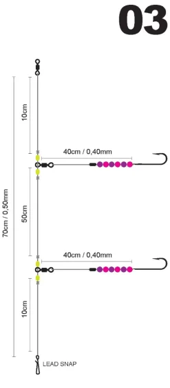 Spro Salt Rig 03 2 70cm Violet