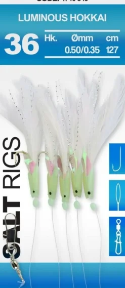 Spro Salt Rigs #36 5 1,27m Luminious Mackerel