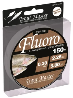 Spro Trout Master Fluoro Mainline 150m Clear 0,16mm 1,36kg