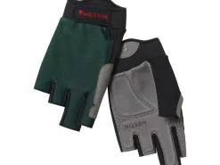 Westin Drip UPF Half Finger Glove #M Petrol Blue