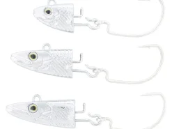 Westin Magic Minnow Weedless Jig Spare Head 9g For Body 8cm #1 2Stk. Silver
