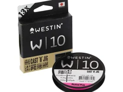Westin W10 Cast 'N' Jig 13 Braid 110m Pickled Pink 0,08mm 6kg