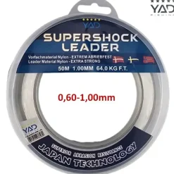 YAD Super Shock Leader 5000cm clear 0,60mm