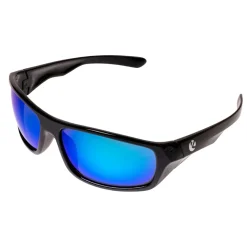 Zeck Polarized Glasses Schwarz Ice Blue